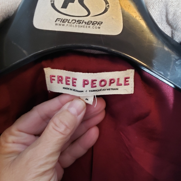 Free People Hannah Slouchy Blazer in Camel Jacket size medium - Picture 7 of 10